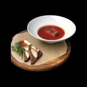 Борщ червоний з мʼясом 350 г