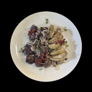Печінка куряча з яблуками 300 г